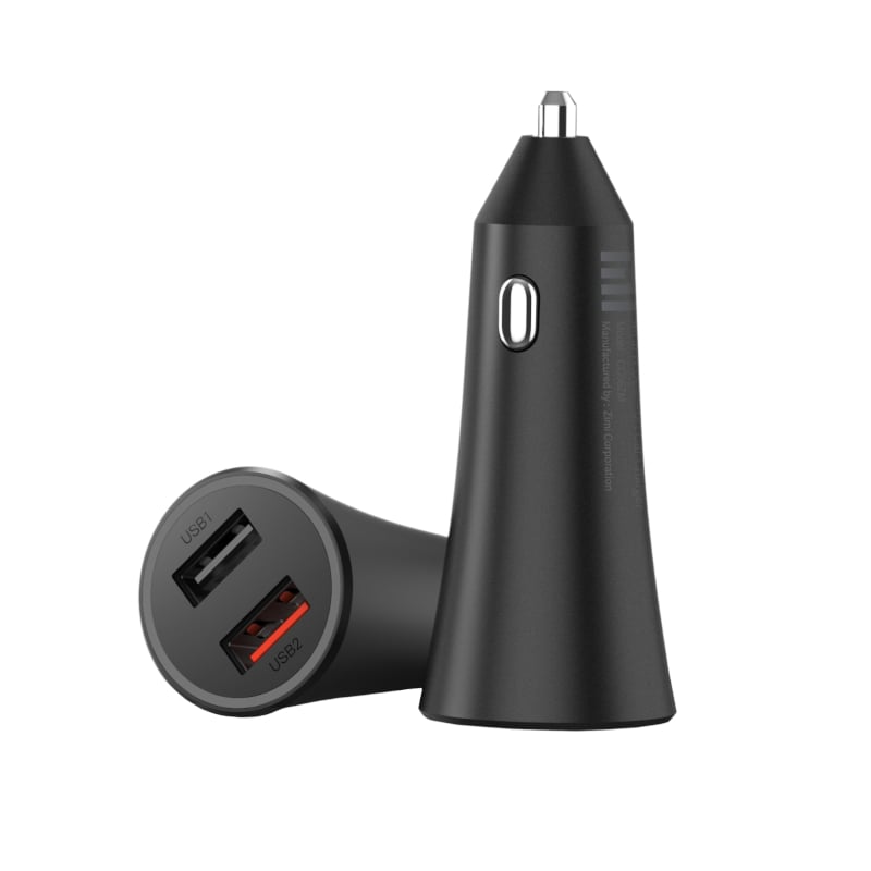 Xiaomi 37W Dual-Port Car Charger - Black-2