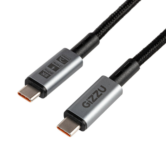GIZZU 240W 20Gbps Type-C 2m Cable-0