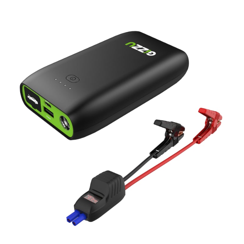 GIZZU 1000A Jump Starter 10400mAh - Black-0
