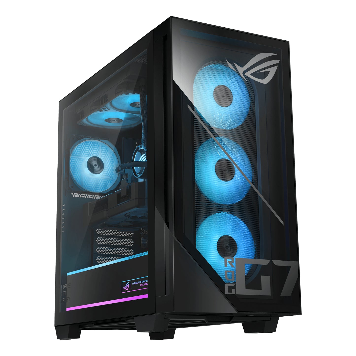 ASUS ROG Strix R9-9800X DDR5 16GB 2TB M.2 W11H AMD RX 9060 XT Gaming Desktop-0