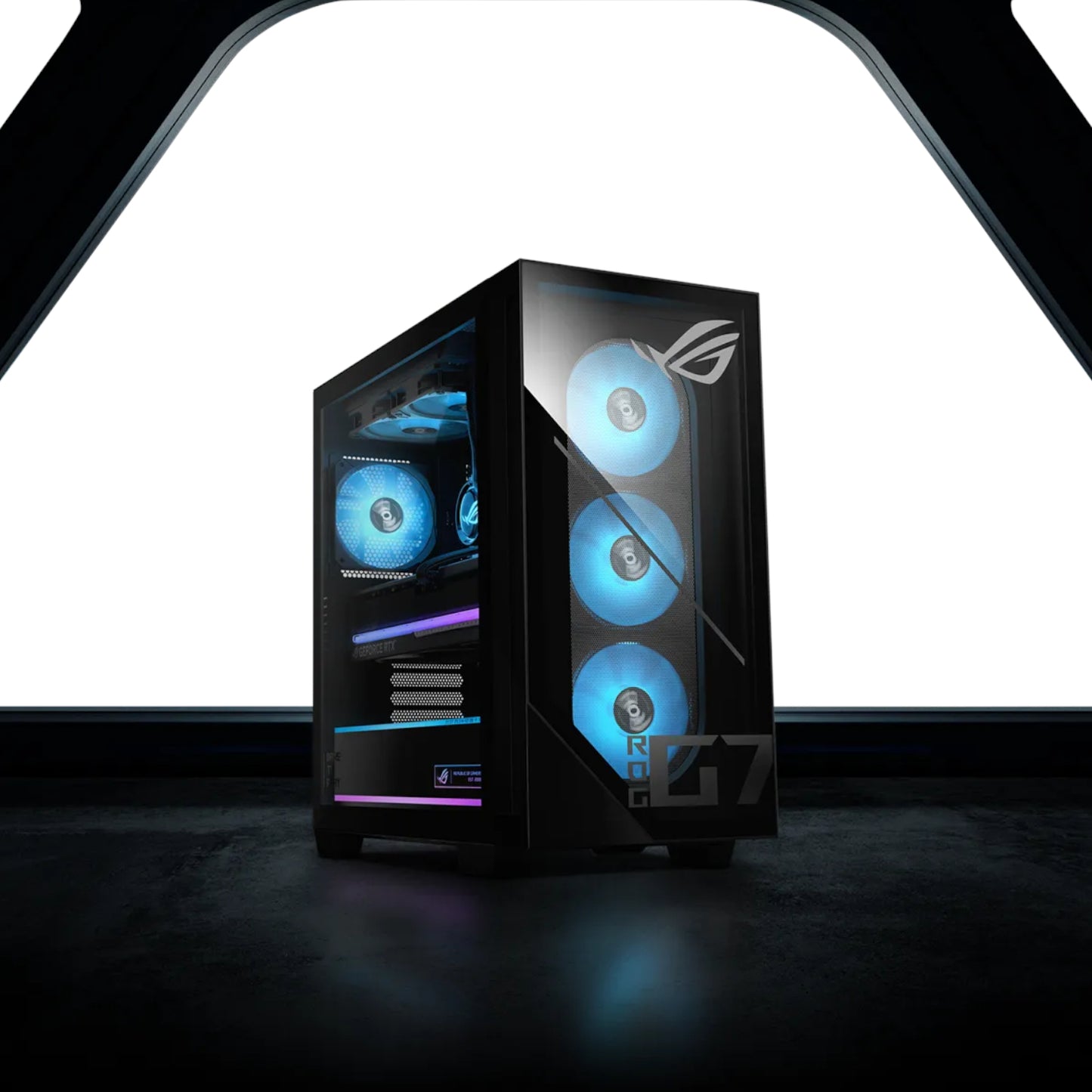 ASUS ROG Strix R9-9800X DDR5 16GB 2TB M.2 W11H AMD RX 9060 XT Gaming Desktop-5