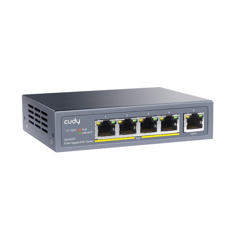 Cudy 5-Port Gigabit PoE+ Unmanaged Switch-3