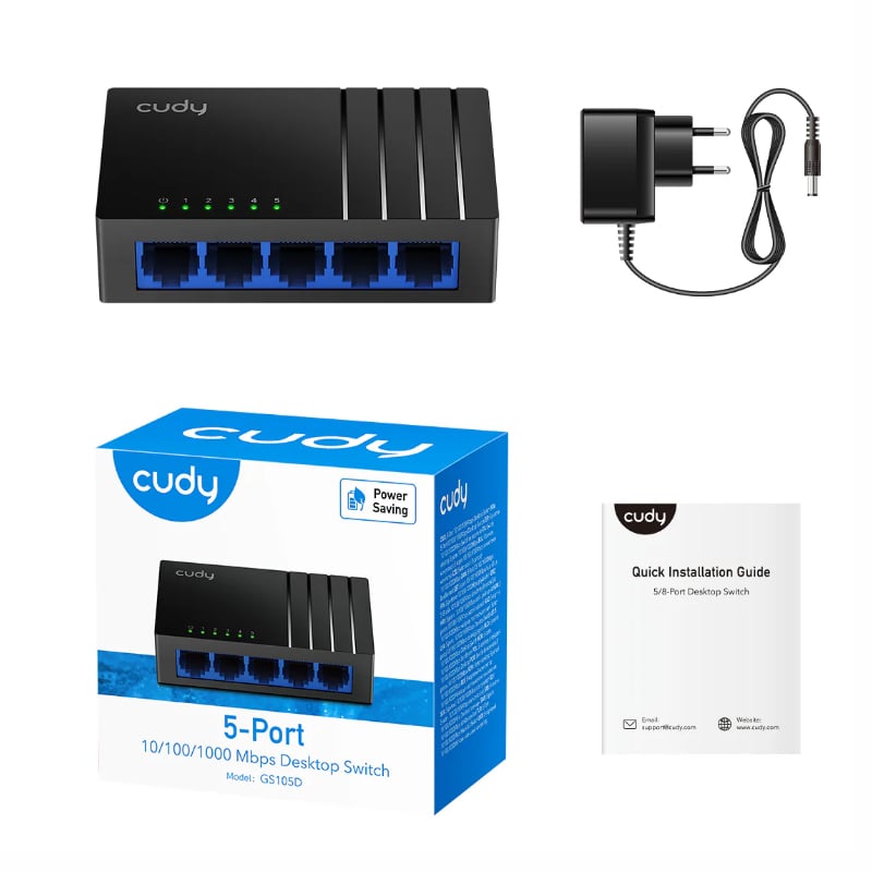 Cudy 5-Port Gigabit Desktop Switch-3