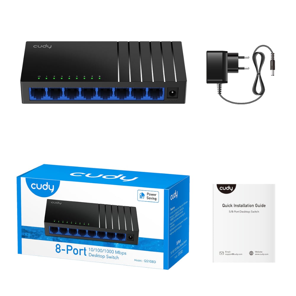 Cudy 8-Port Gigabit Desktop Switch-2