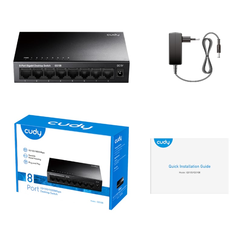 Cudy 8-Port Gigabit Metal Switch-2