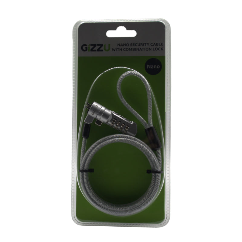 GIZZU 1.8m Nano Combination Lock Security Cable-1