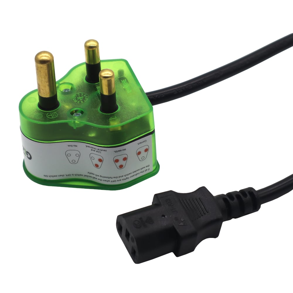 Gizzu Surge Protector 16A Kettle Plug Cable 1.5M-3