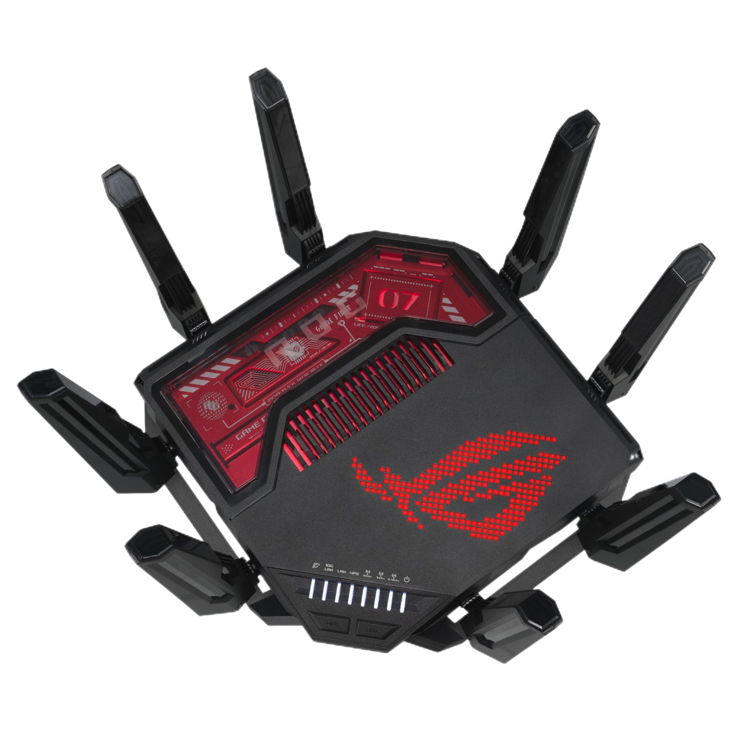 ASUS ROG Rapture BE19000 Wi-Fi 7 Tri-Band Gaming Router with Dual 10G Ports-2