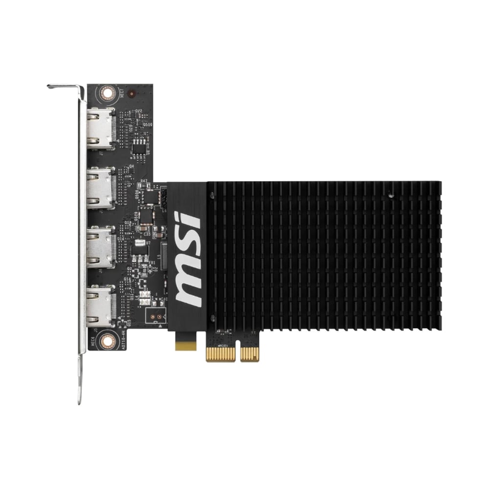 MSI Nvidia GeForce GT 710 2GD3H 2GB 64-BIT 4x HDMI Graphics Card-1