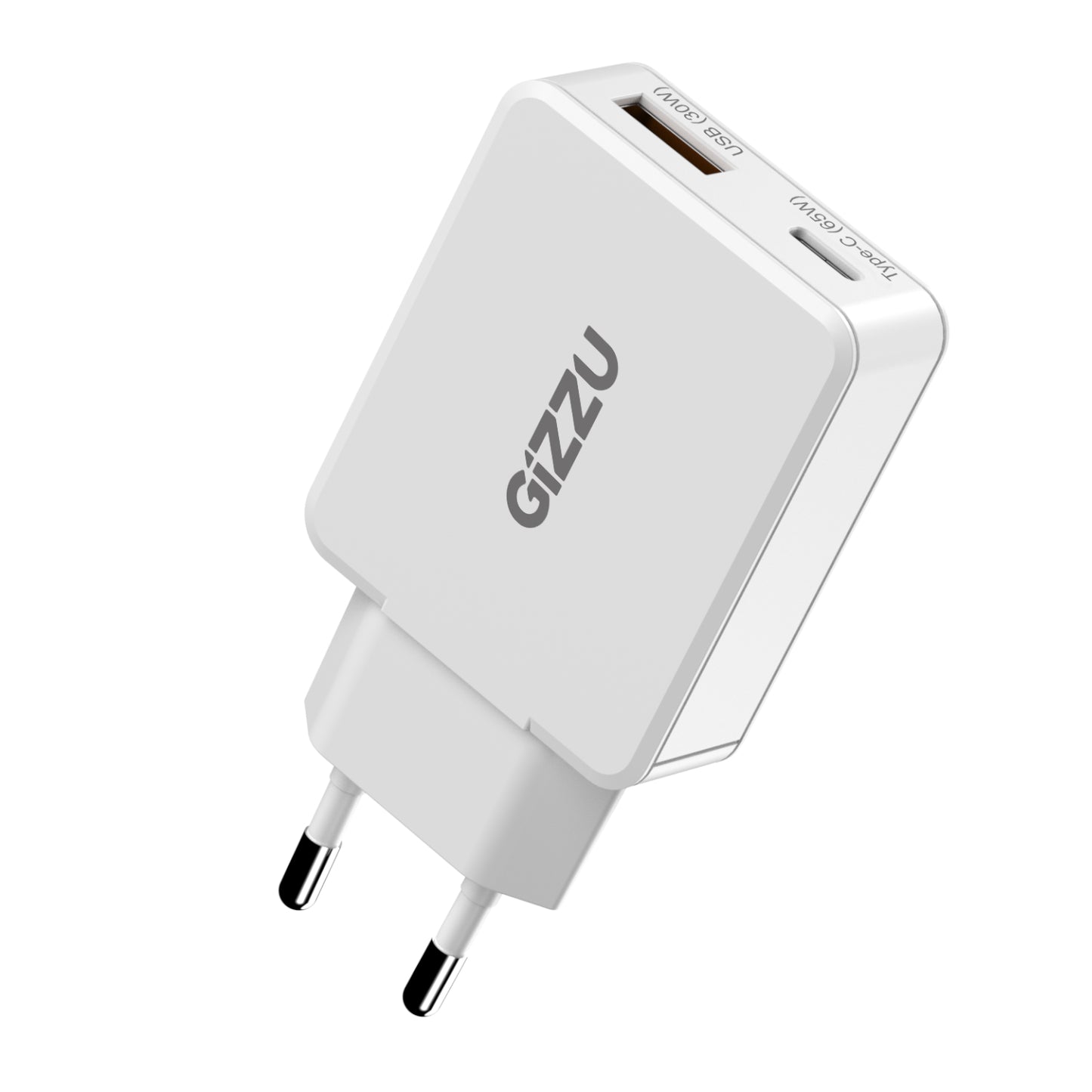 Gizzu 2-Port 65W GaN Wall Charger-0