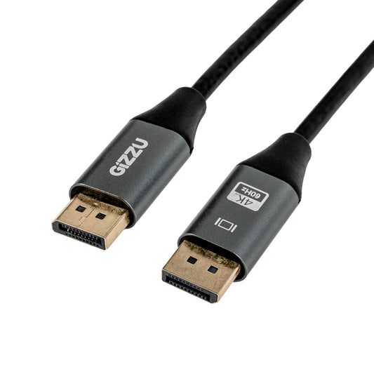 Gizzu 4K60Hz DisplayPort to DisplayPort Cable 1.5M-0