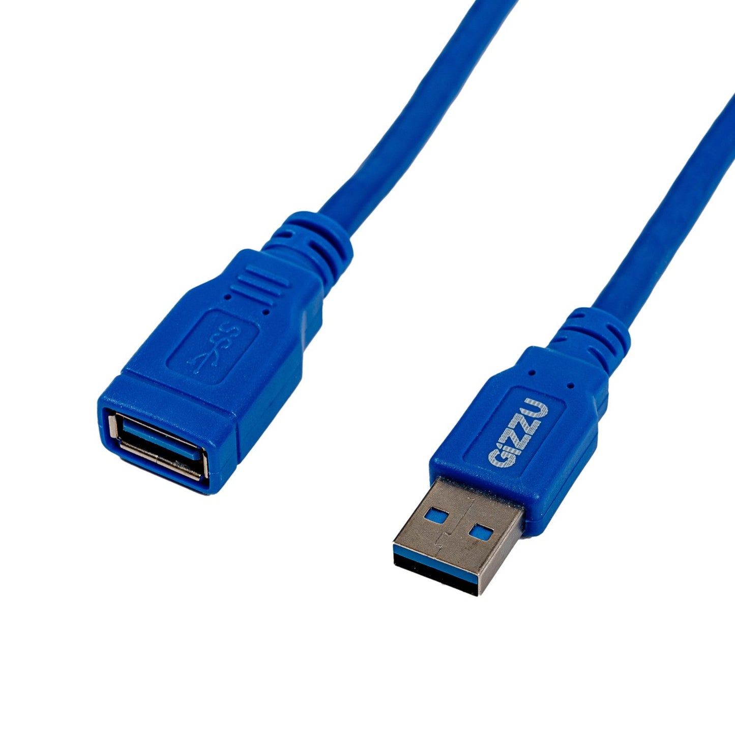 Gizzu USB 3.0 Extension Cable 5m - Blue-0