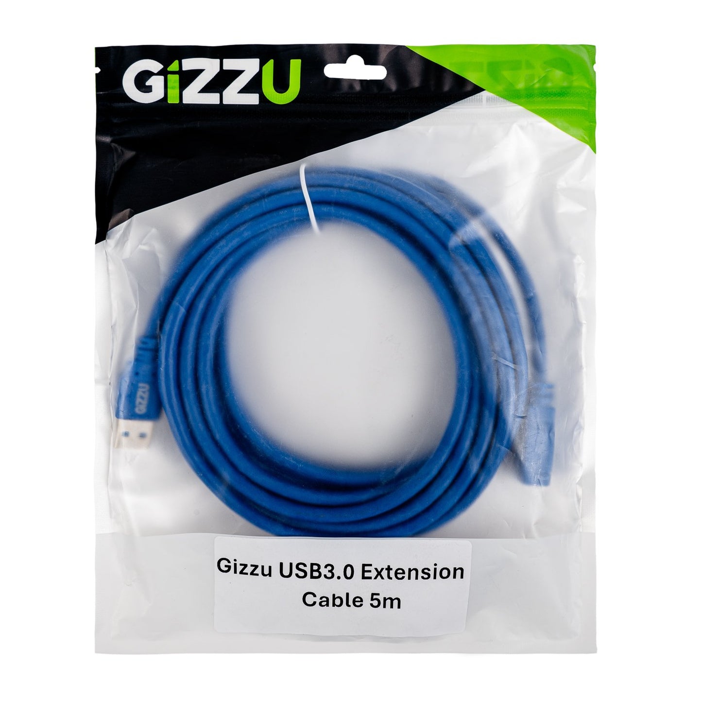 Gizzu USB 3.0 Extension Cable 5m - Blue-3