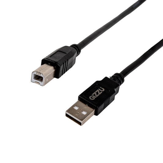 Gizzu USB2.0 Printer Cable 1.5M-0