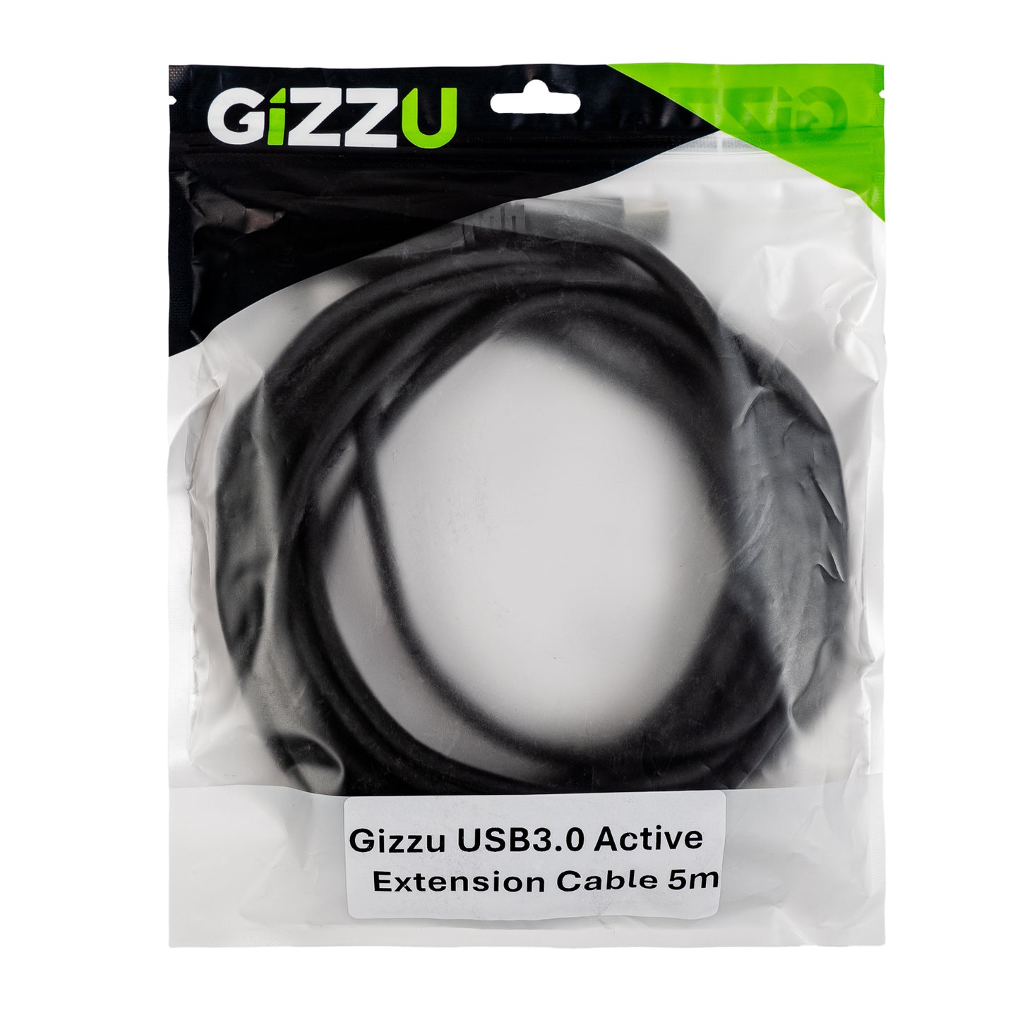 Gizzu USB 3.0 Active Extension Cable 5m - Black-3