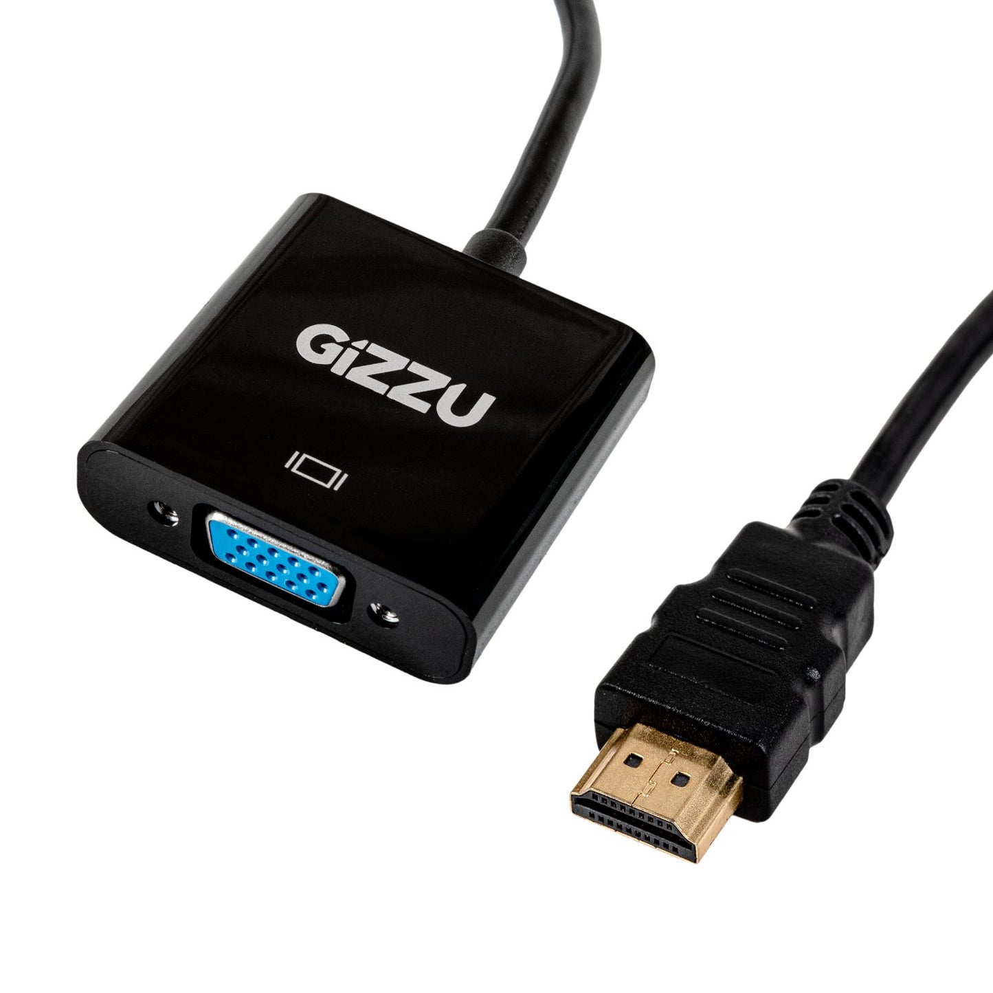 Gizzu 1080P HDMI to VGA Adapter Poly-0