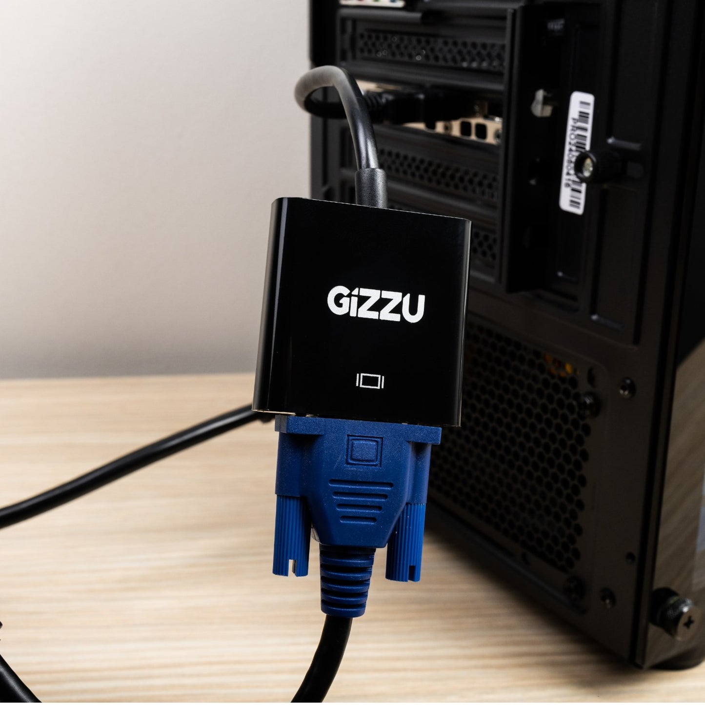 Gizzu 1080P HDMI to VGA Adapter Poly-2