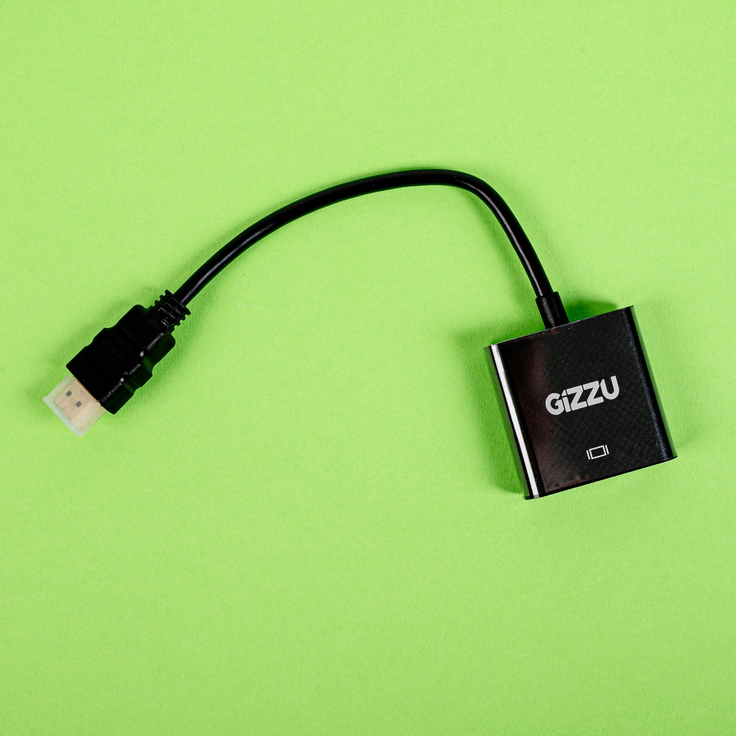 Gizzu 1080P HDMI to VGA Adapter Poly-4