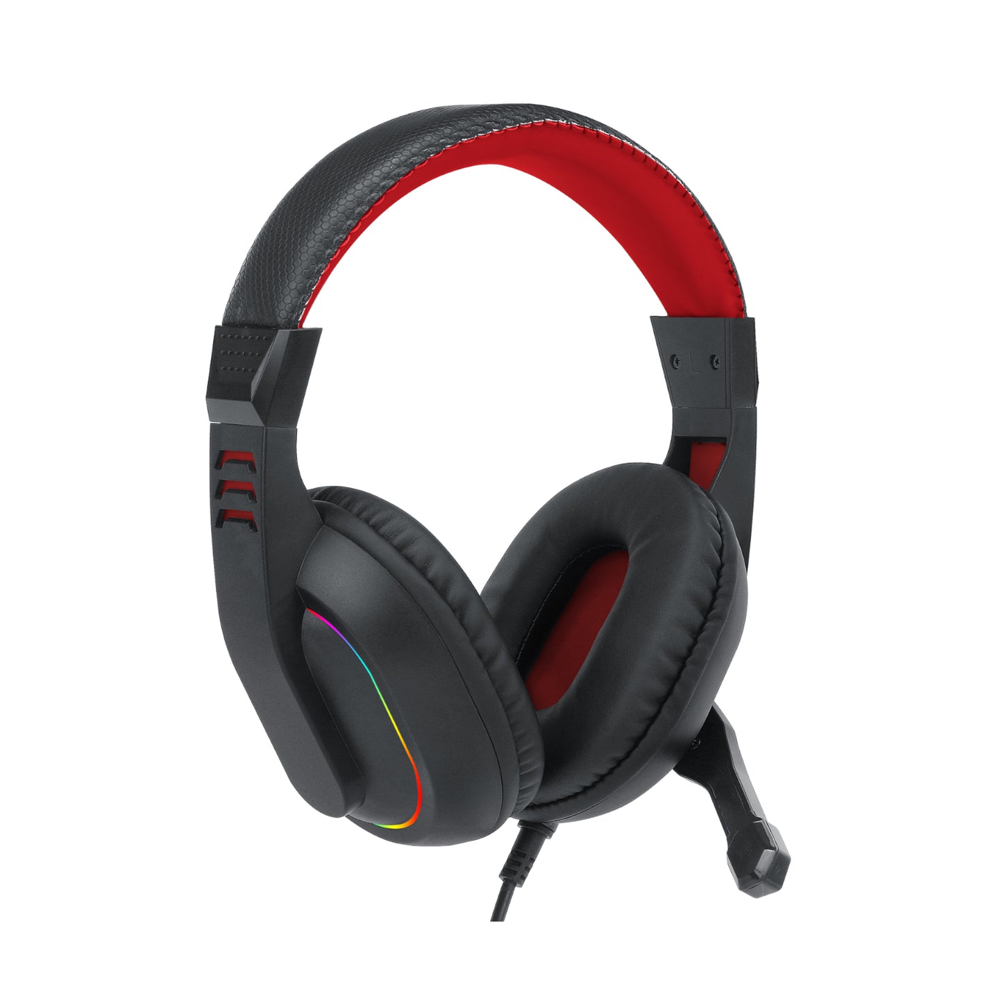 Redragon Over-Ear ARES Aux RGB Gaming Headset - Black-4