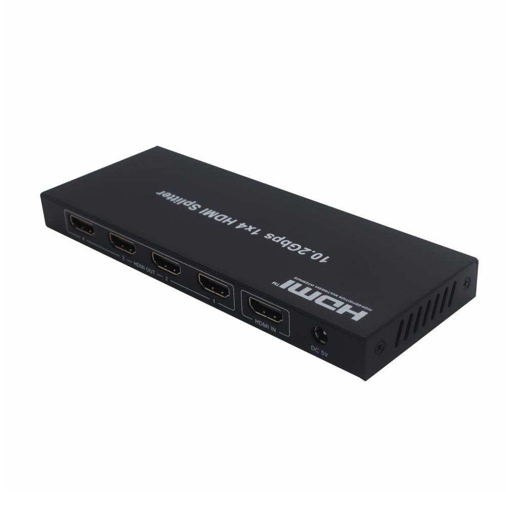 HDCVT 1x4 HDMI 1.4 Splitter 4K with EDID Management-0