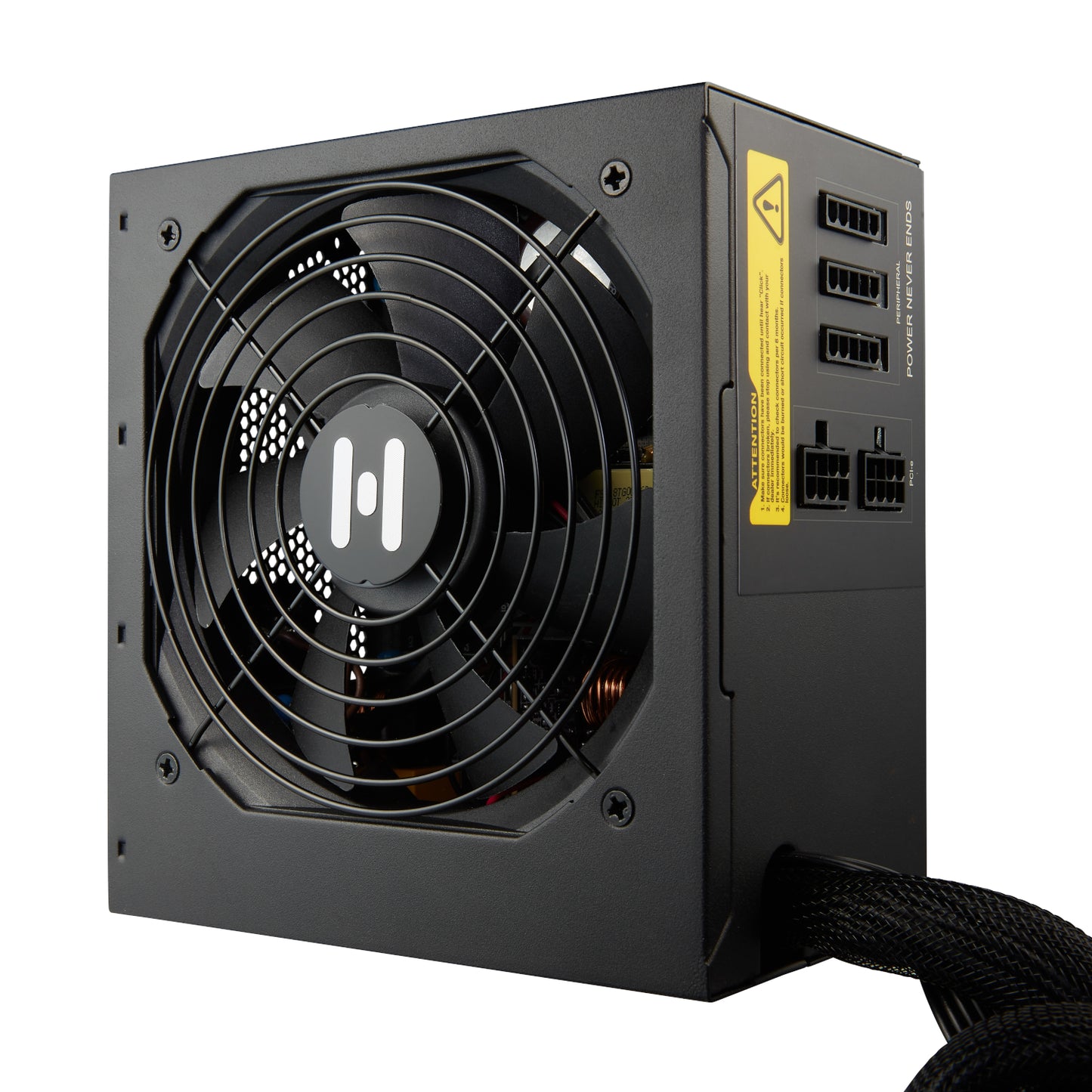 FSP Hydro M Pro 700W 80PLUS Bronze Gen5 Semi-modular Power Supply-1