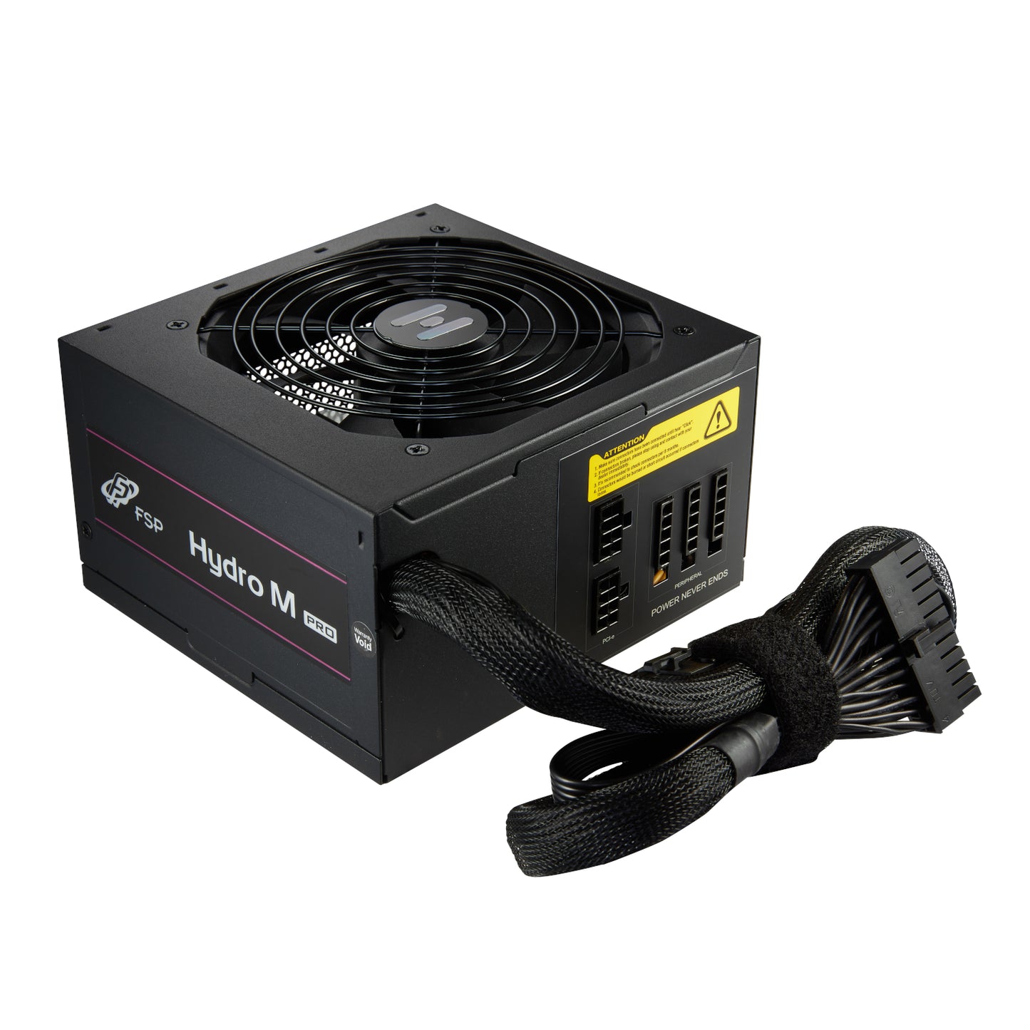 FSP Hydro M Pro 700W 80PLUS Bronze Gen5 Semi-modular Power Supply-4
