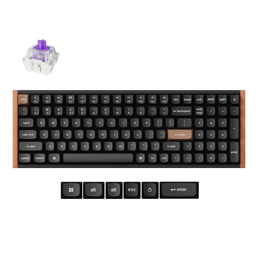 Keychron K4 HE Wireless Magnetic Switch Mechanical Keyboard (96% Layout, Gateron Hall Effect Switches)-0