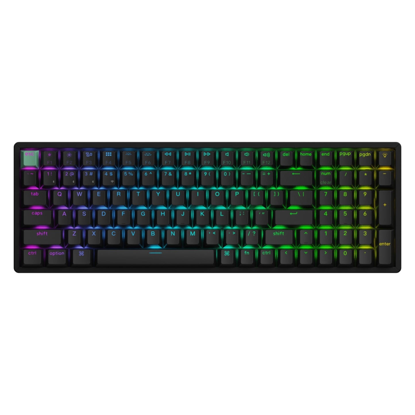 Keychron K4 HE 96% Magnetic Switch Hot-Swap RGB Wireless Keyboard – Black-0