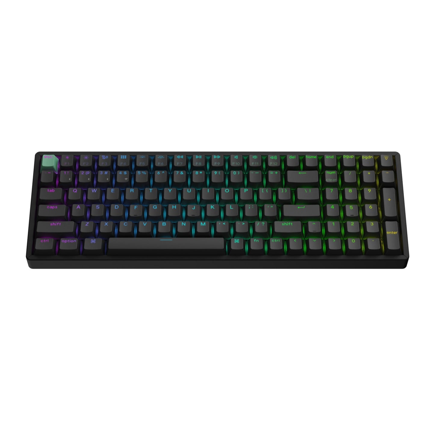 Keychron K4 HE 96% Magnetic Switch Hot-Swap RGB Wireless Keyboard – Black-2