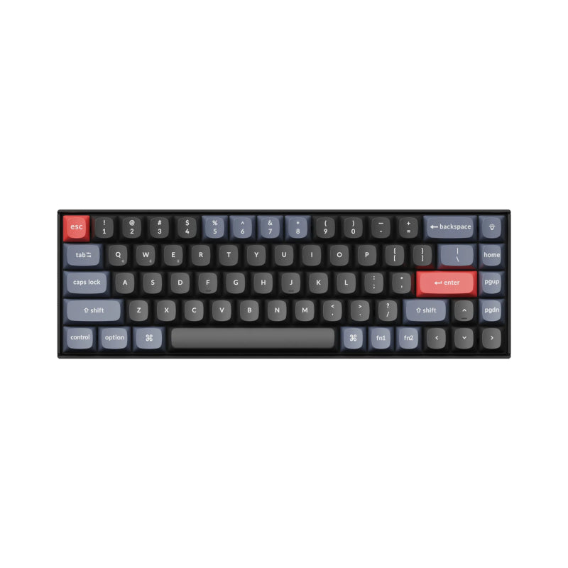 Keychron K6 Pro 65% Red G Pro Switches RGB Wireless Keyboard - Black-1