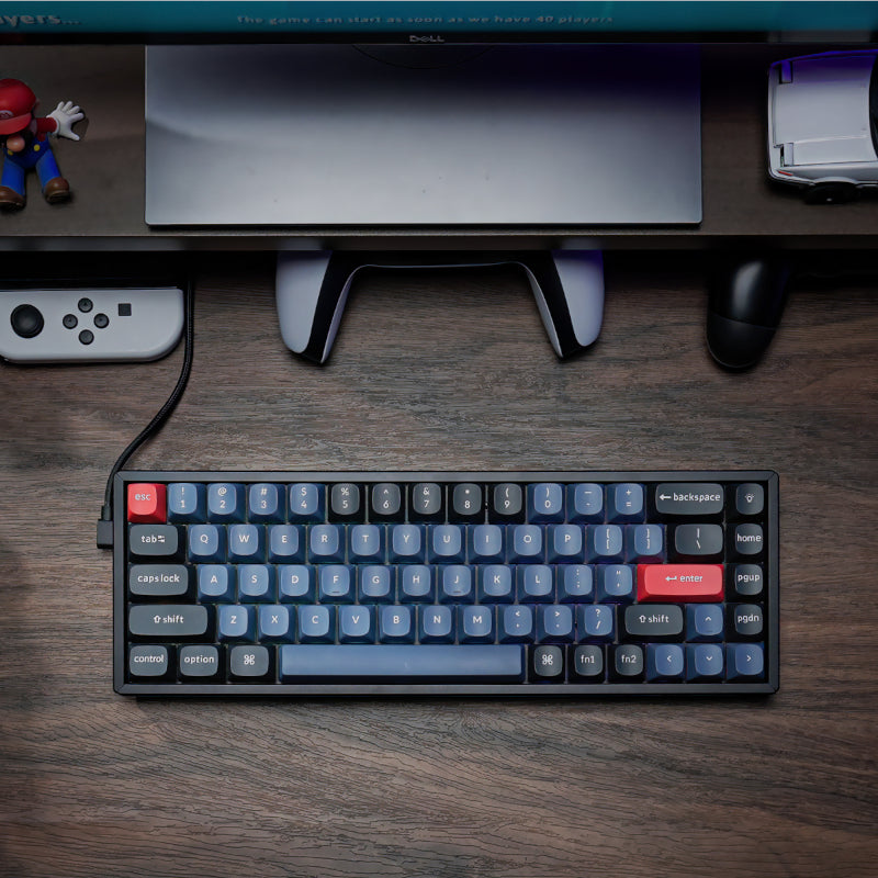 Keychron K6 Pro 65% Red G Pro Switches RGB Wireless Keyboard - Black-4