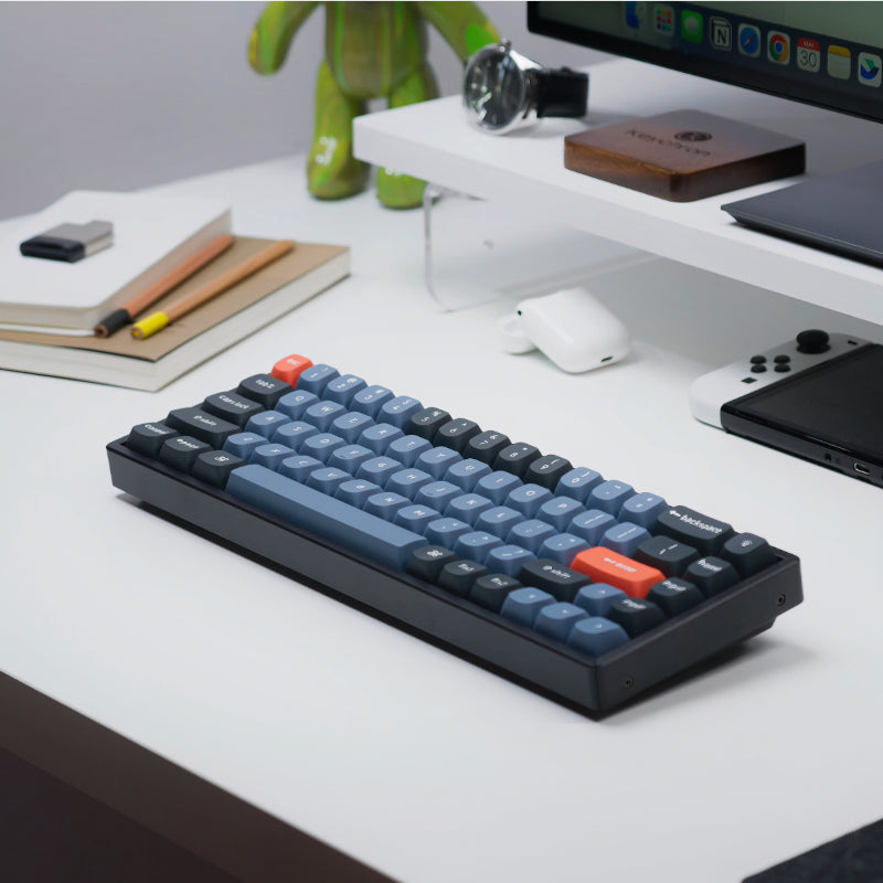 Keychron K6 Pro 65% Red G Pro Switches RGB Wireless Keyboard - Black-5