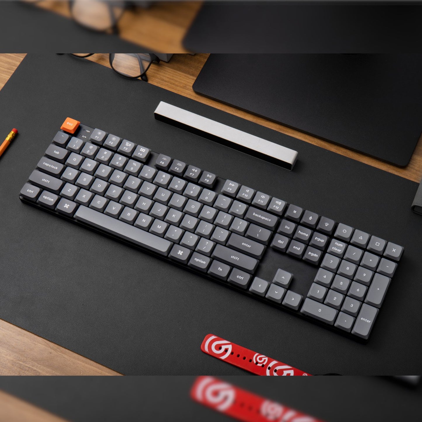 Keychron K5 Max QMK/VIA Full-sized Wireless Custom Mechanical Keyboard | BROWN Switches-3