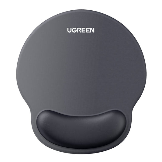 UGreen LP668 Ergonomic Mousepad with Wrist Rest (220 x 245 mm) - Black-0