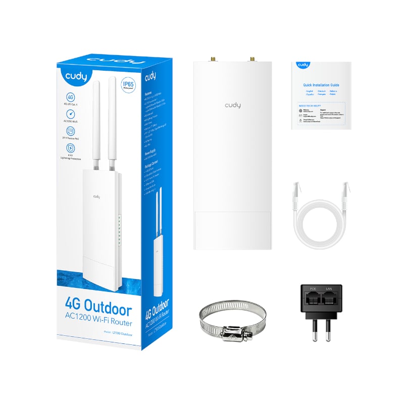Cudy AC1200 WiFi 4G LTE Cat4 Outdoor Router-4