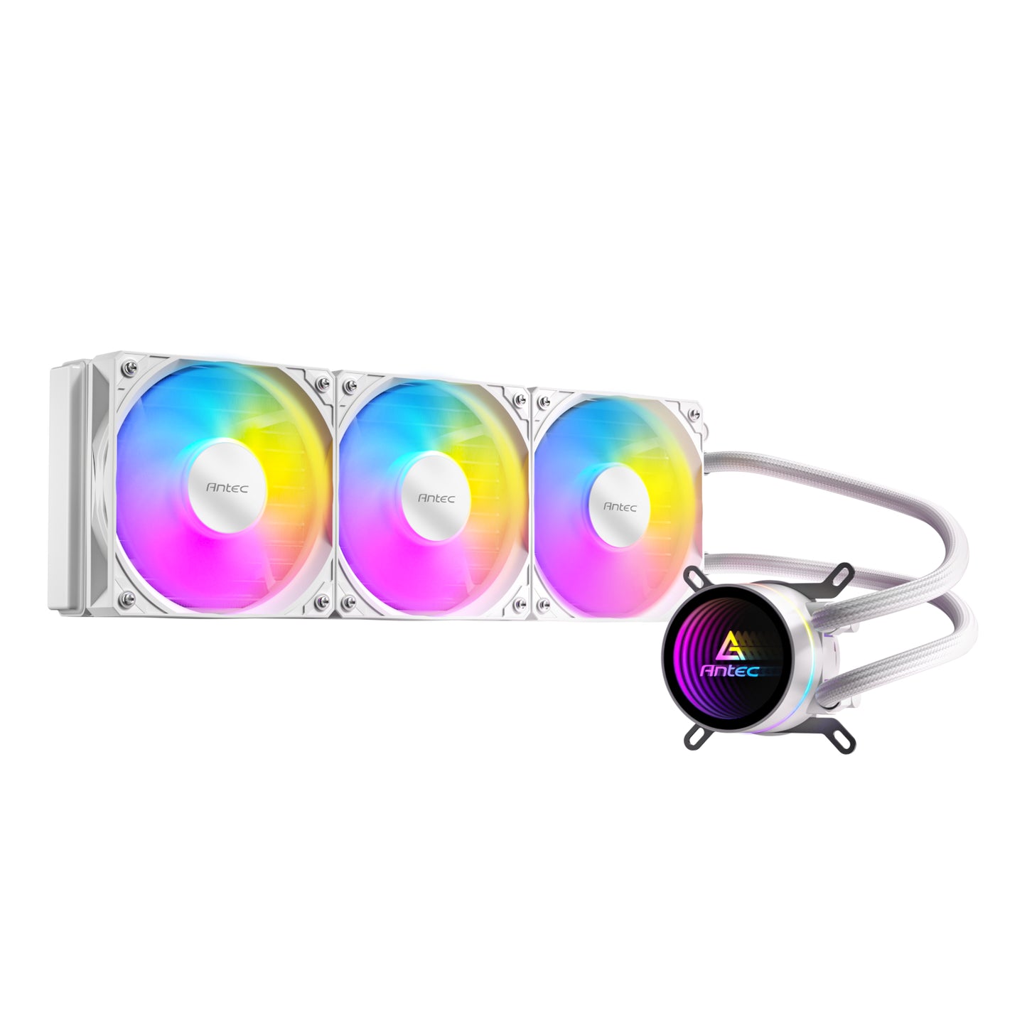 Antec Luna 360 ARGB CPU Liquid Cooler - White-1