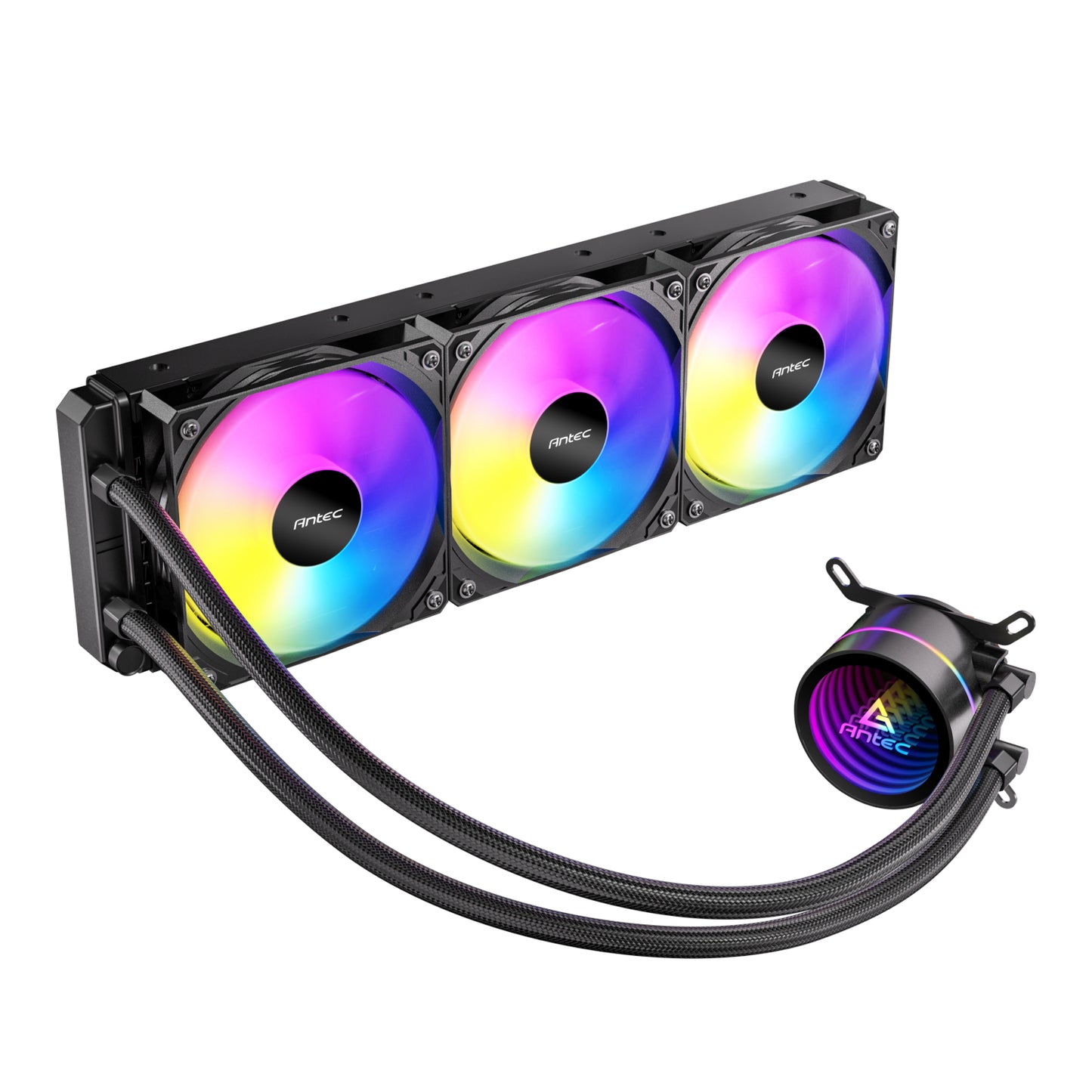 Antec Luna 360 ARGB CPU Liquid Cooler - Black-0