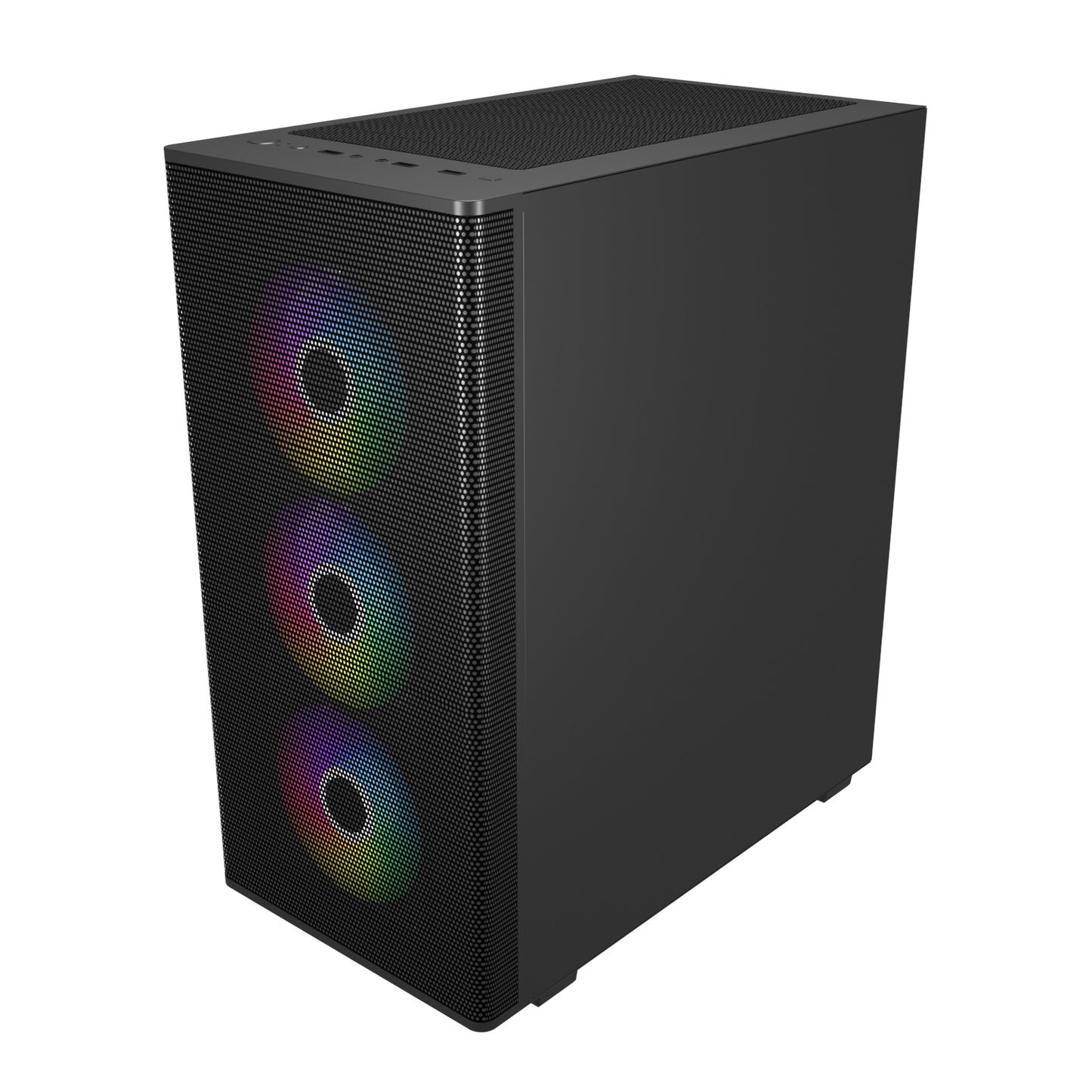 FSP M220 ATX Mid Tower Gaming Chassis - Black-4