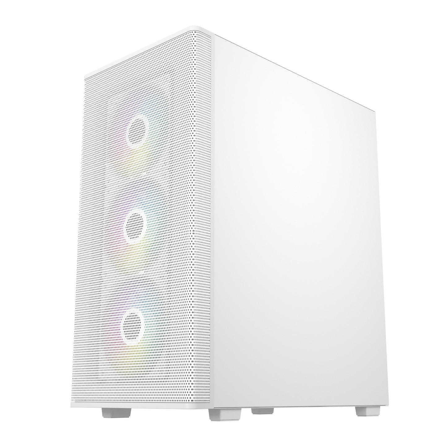 FSP M220 ATX Mid Tower Gaming Chassis - White-4