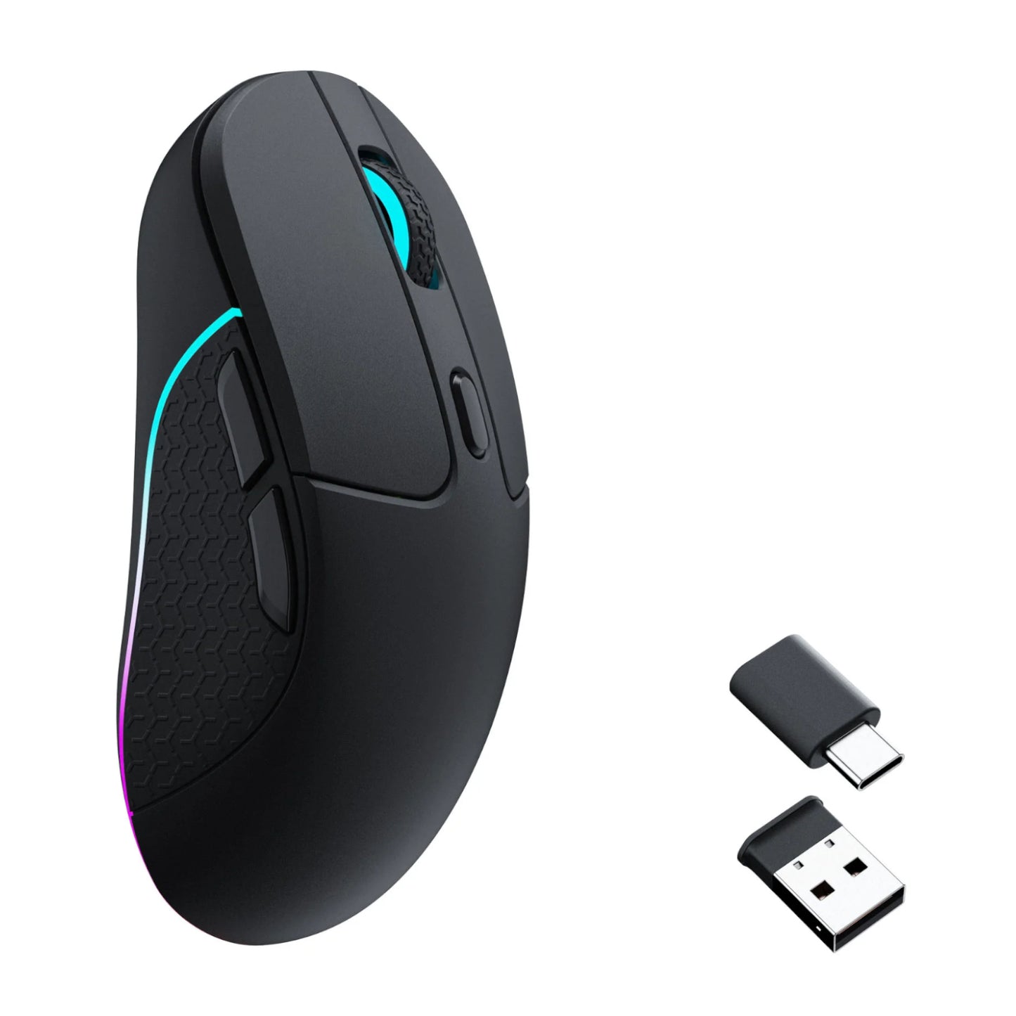 Keychron M3 RGB Wireless Optical Mouse – Black-1
