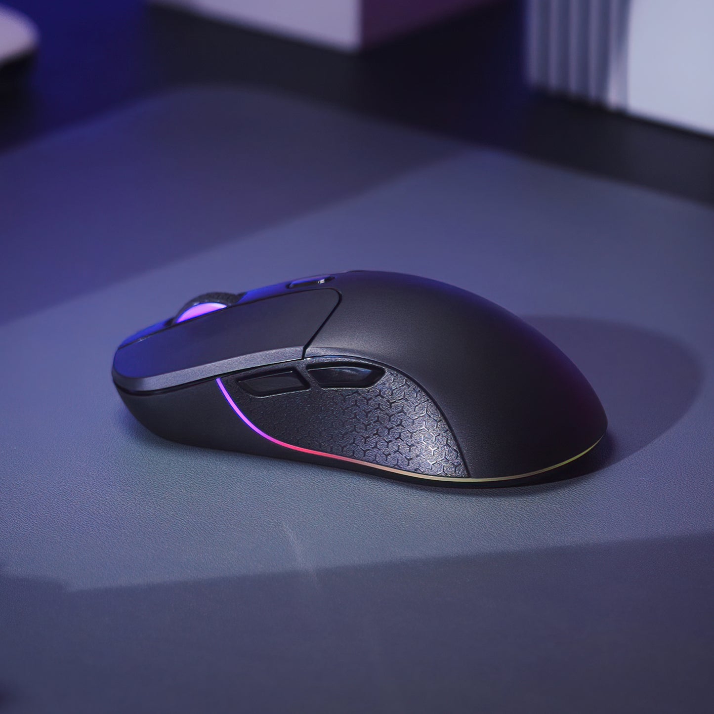Keychron M3 RGB Wireless Optical Mouse – Black-4