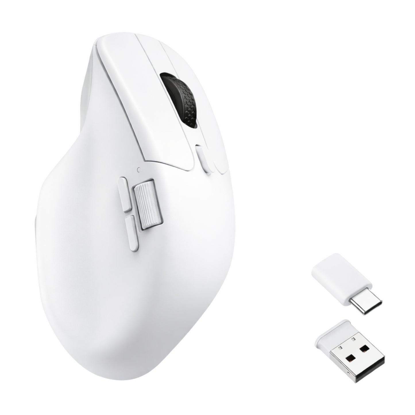 Keychron M6 1K Dual-Wireless Bluetooth and 2.4G Mouse – White-0