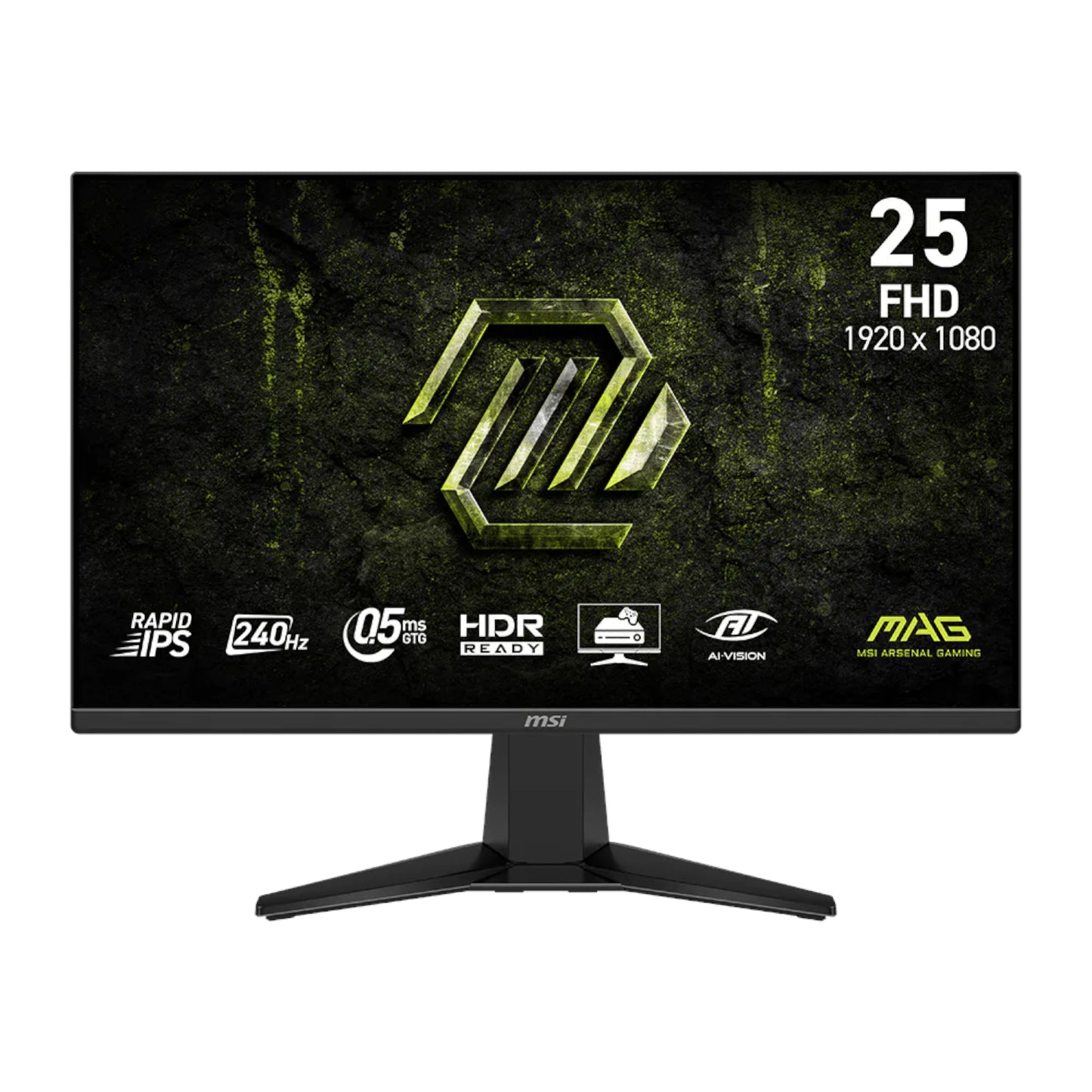 MSI MAG 255F X24 25″ FHD 240Hz IPS Gaming Monitor-0