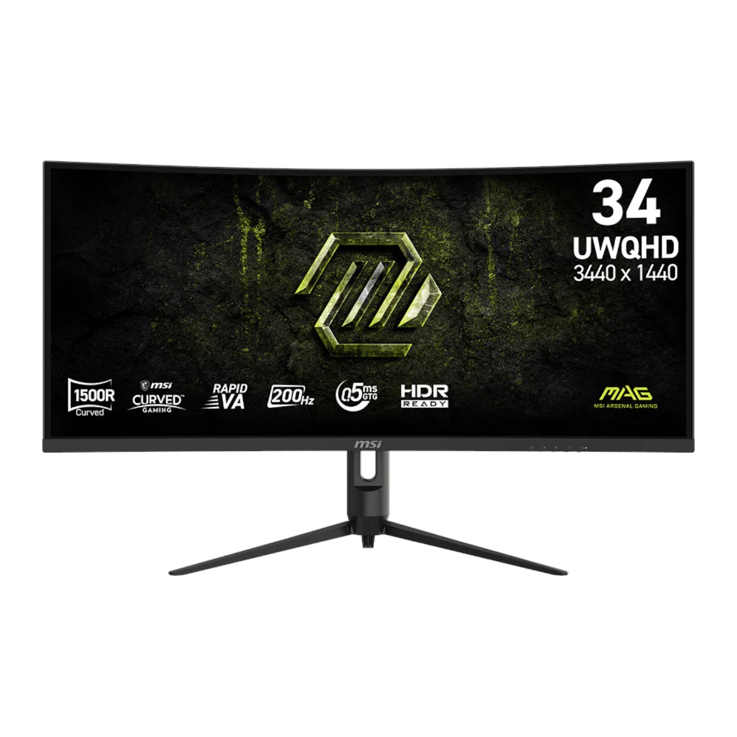 MSI MAG 342CQRF E20 34" UWQHD 200Hz VA Curved Gaming Monitor-0