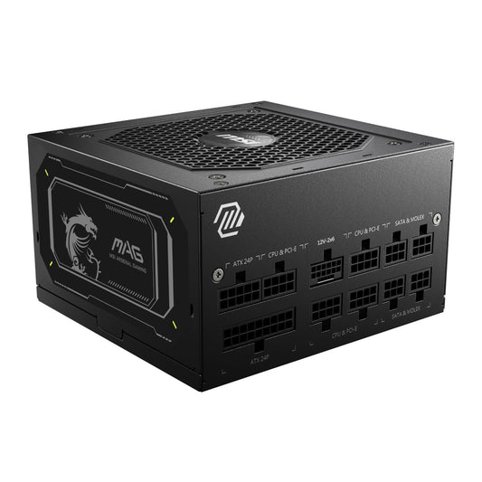 MSI MAG A850GL PCIe5 ATX3.1 80 PLUS Gold Modular Power Supply-0