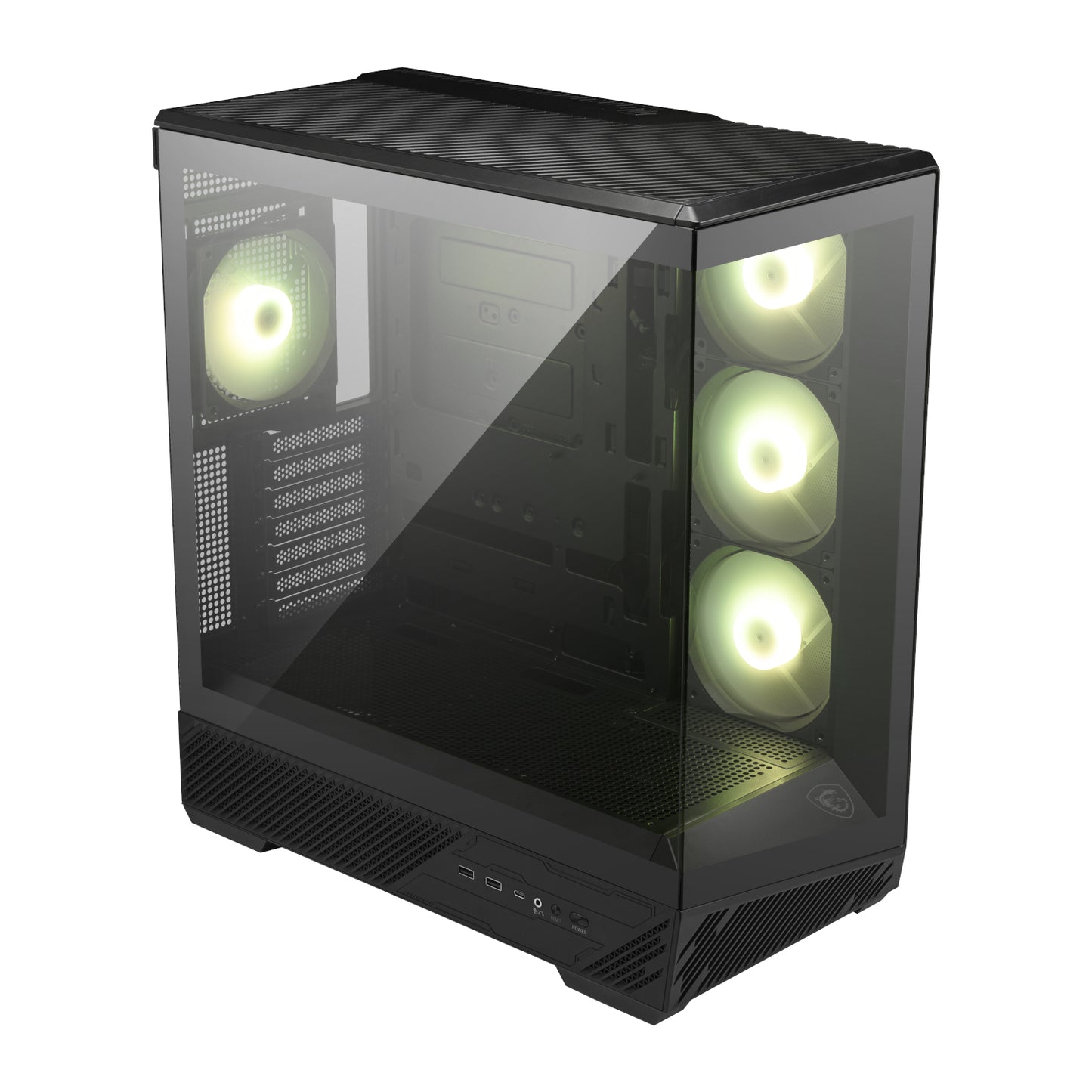 MSI MAG PANO 130R PZ ATX Gaming Chassis - Black-3
