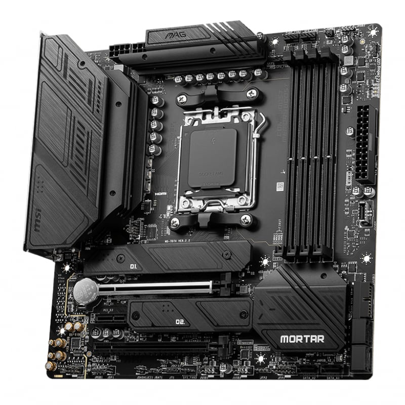 MSI MAG B650M MORTAR WIFI AMD AM5 mATX Gaming Motherboard-2