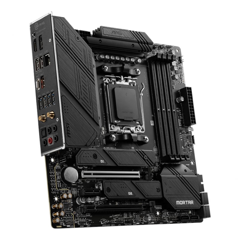 MSI MAG B650M MORTAR WIFI AMD AM5 mATX Gaming Motherboard-3