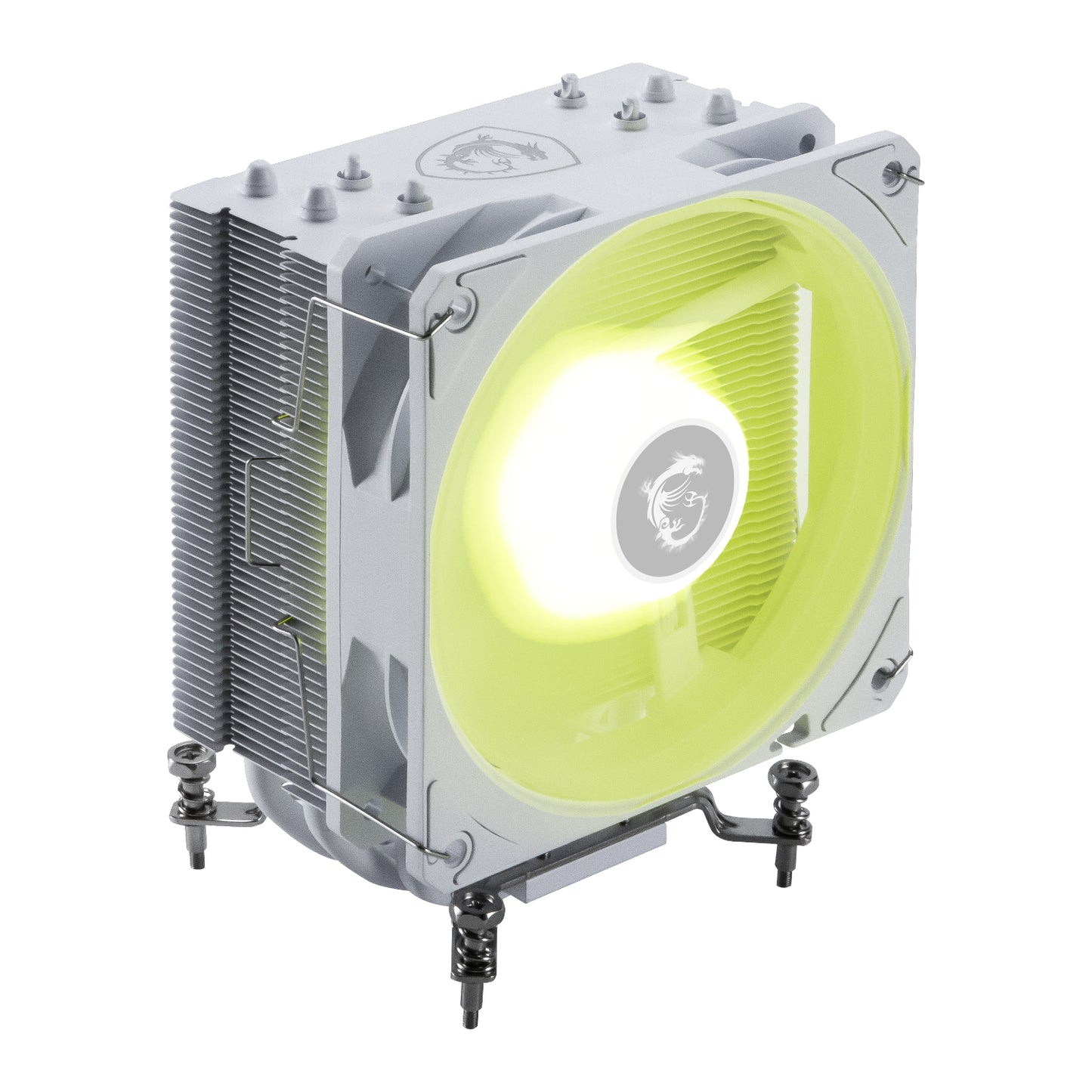 MSI MAG Corefrozr AA13 120mm CPU Air Cooler - White-0