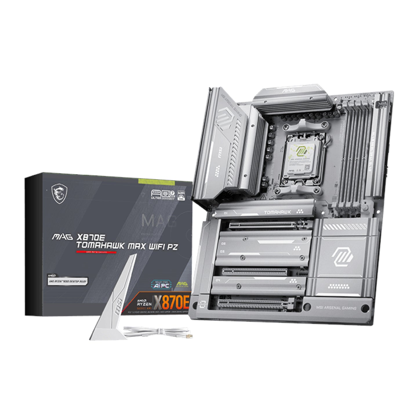 MSI MAG X870E TOMAHAWK MAX WIFI PZ AM5 ATX Motherboard-0